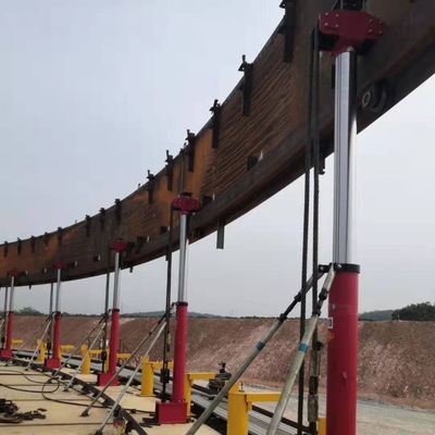 Capacità di carico personalizzabile da 12 a 120 t Jack idraulico per la costruzione di serbatoi da cima a fondo